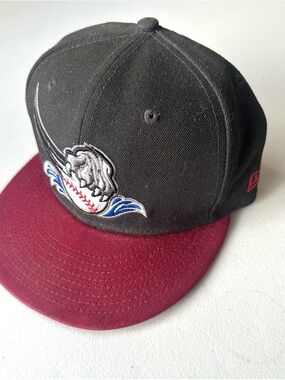 Men's New Era Black Sacramento River Cats Authentic Collection 7 3/8 Alternate